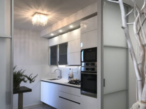 Foto particolare cucina Intervento di ristrutturazione appartamento per rinnovamento strutturale ed estetico Caterino Costruzioni Via Bedetti Bologna