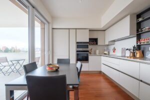 Foto di cucina arredata in Nuova costruzione Via Rivani 47 Bologna