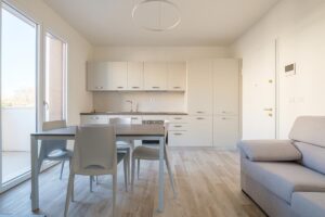 Foto di cucina arredata in Nuova costruzione Via Rivani 47 Bologna