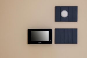 Foto di particolare impianto domotica in Nuova costruzione Via Rivani 47 Bologna