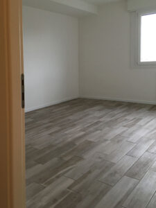 Foto particolare pavimento Intervento di ristrutturazione appartamento per riorganizzazione spazi Caterino Costruzioni Via Byron Bologna