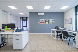 Foto di particolare Intervento di ristrutturazione ufficio in ottica di funzionalità e accoglienza Lavoropiù Via Mazzini Imola Bologna